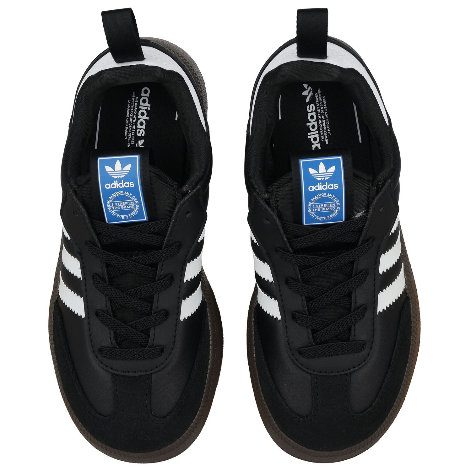 Black Samba Quickon Trainers, 1, hi-res