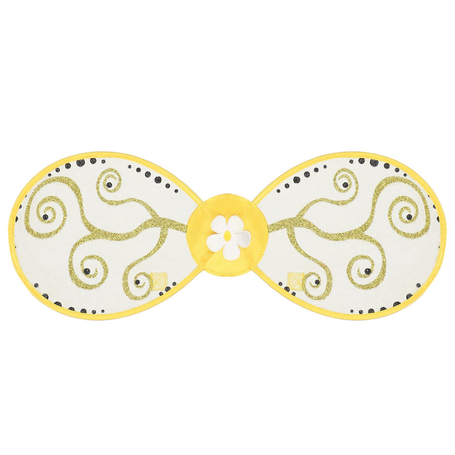  زي فستان تنكري  ليتل ستينجر باللون الأصفر والأسود للبنات , 1, hi-res