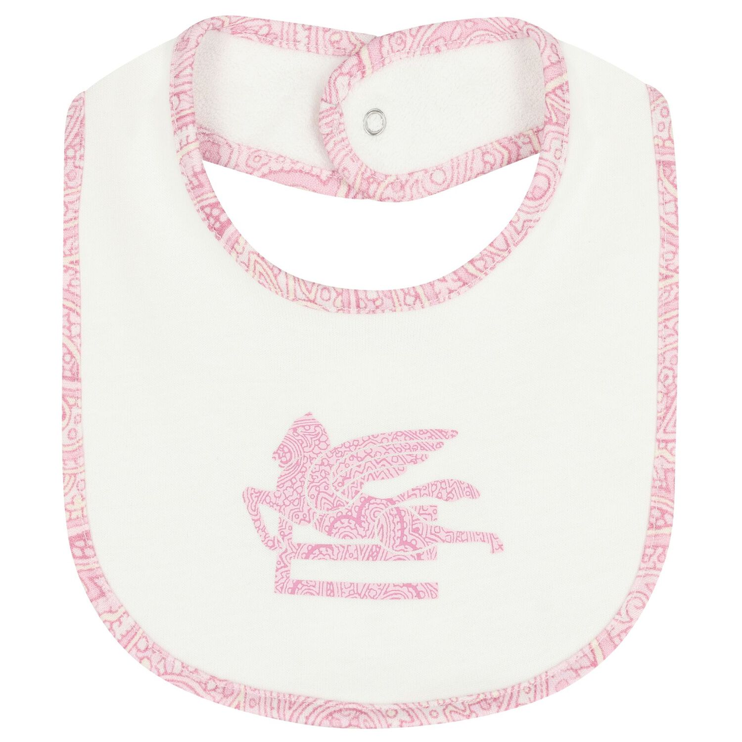 Baby Girls White & Pink Paisley Babygrow Gift Set, 2, hi-res