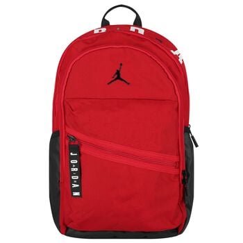 Black & Red Jumpman Logo Backpack