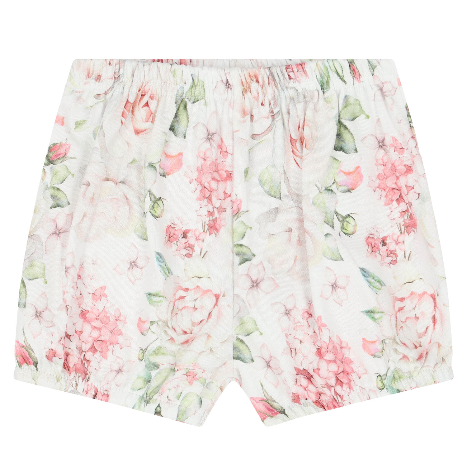 Baby Girls White Floral Dress Set, 1, hi-res