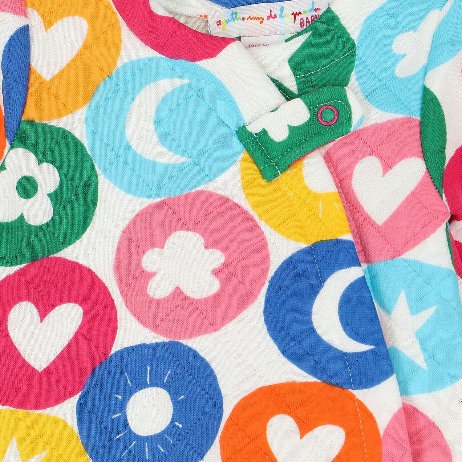 Baby Girls Multi-Colored Babygrow, 1, hi-res