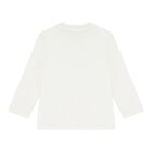 Baby Boys Ivory Teddy Bear Long Sleeve Top, 1, hi-res