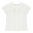 Baby Boys White & Ivory Shorts Set, 2, hi-res