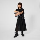 Girls Black Logo Milano Jersey 3-in-1 Dress, 1, hi-res
