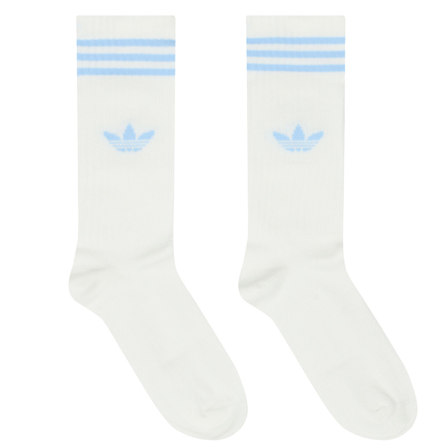 Black, White & Blue Logo Crew Socks ( 3-Pack ), 1, hi-res