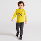 بنطلون رياضي باللون الأسود للأولاد, 1, hi-res