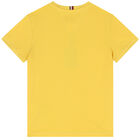 Boys Yellow Logo T-Shirt, 4, hi-res