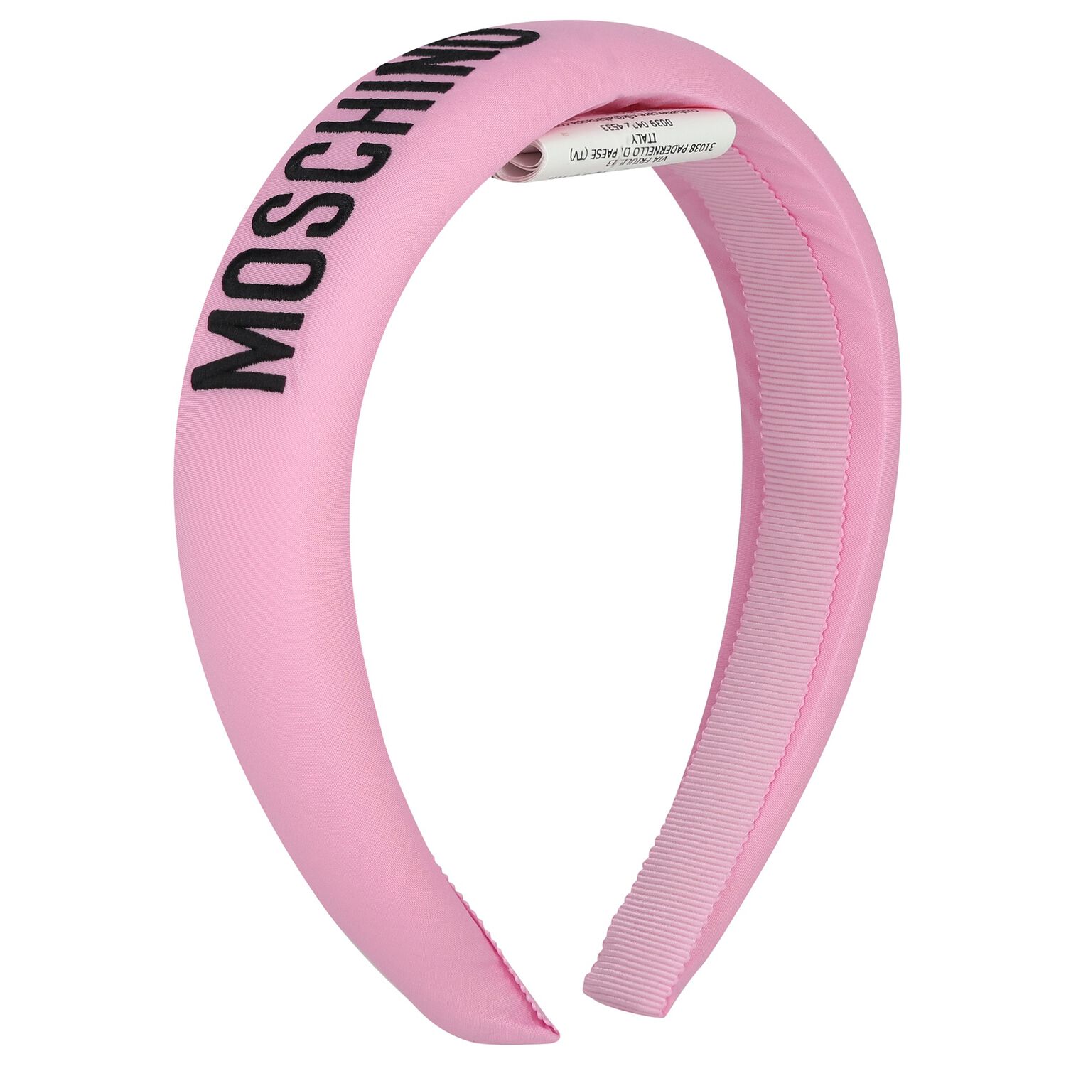 Girls Pink Logo Padded Headband, 1, hi-res