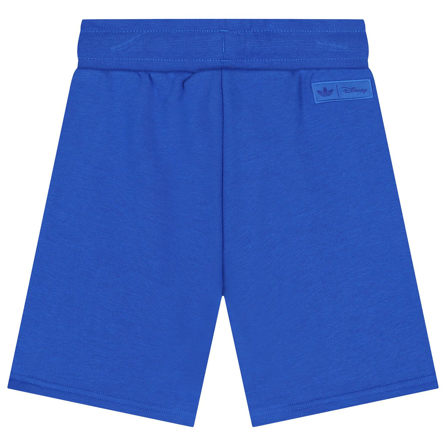 White & Blue Disney Logo Shorts Set, 1, hi-res