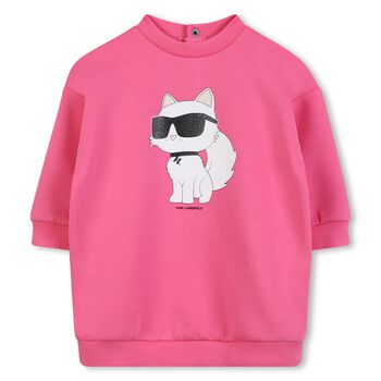 Younger Girls Pink Choupette Dress