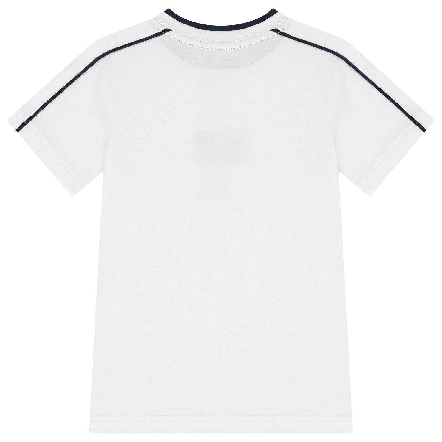 Boys White Logo T-Shirt, 1, hi-res