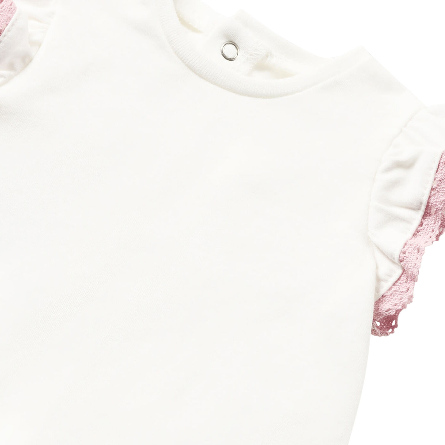 Baby Girls Pink Floral Dungaree & Hat Set (3 Piece), 1, hi-res