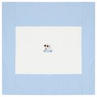 Baby Boys White & Blue Blanket, 2, hi-res
