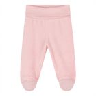 Baby Girls Pink Floral Motif 2 Piece Babygrow, 1, hi-res