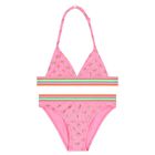 Girls Pink Shell Bikini, 1, hi-res