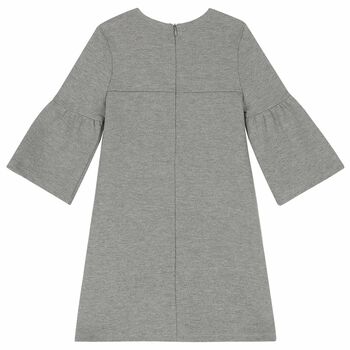 Girls Grey Jersey Dress