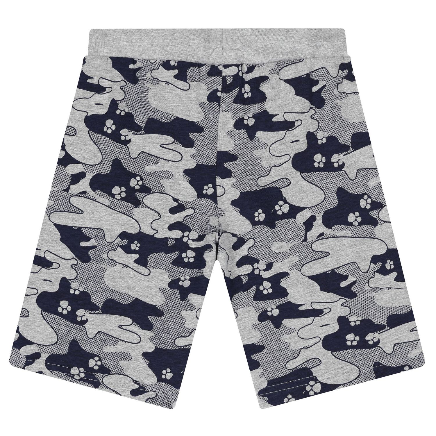 Boys Navy Blue & Grey Crocodile Shorts Set, 2, hi-res