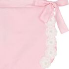 تنورة بنات مزخرفة بنقشة زهور باللون الوردي , 1, hi-res