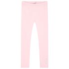 Girls Pink Logo Leggings Set, 1, hi-res