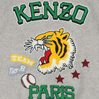 Boys Grey & Ivory Logo Varsity Jacket, 1, hi-res