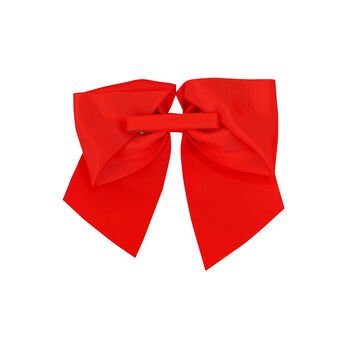 Girls Red Bow Hair Clip