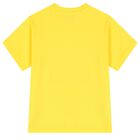 طقم شورت اولاد  قطني أصفر وأبيض , 3, hi-res