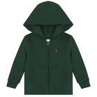 Baby Boys Green & Grey Logo Tracksuit, 1, hi-res