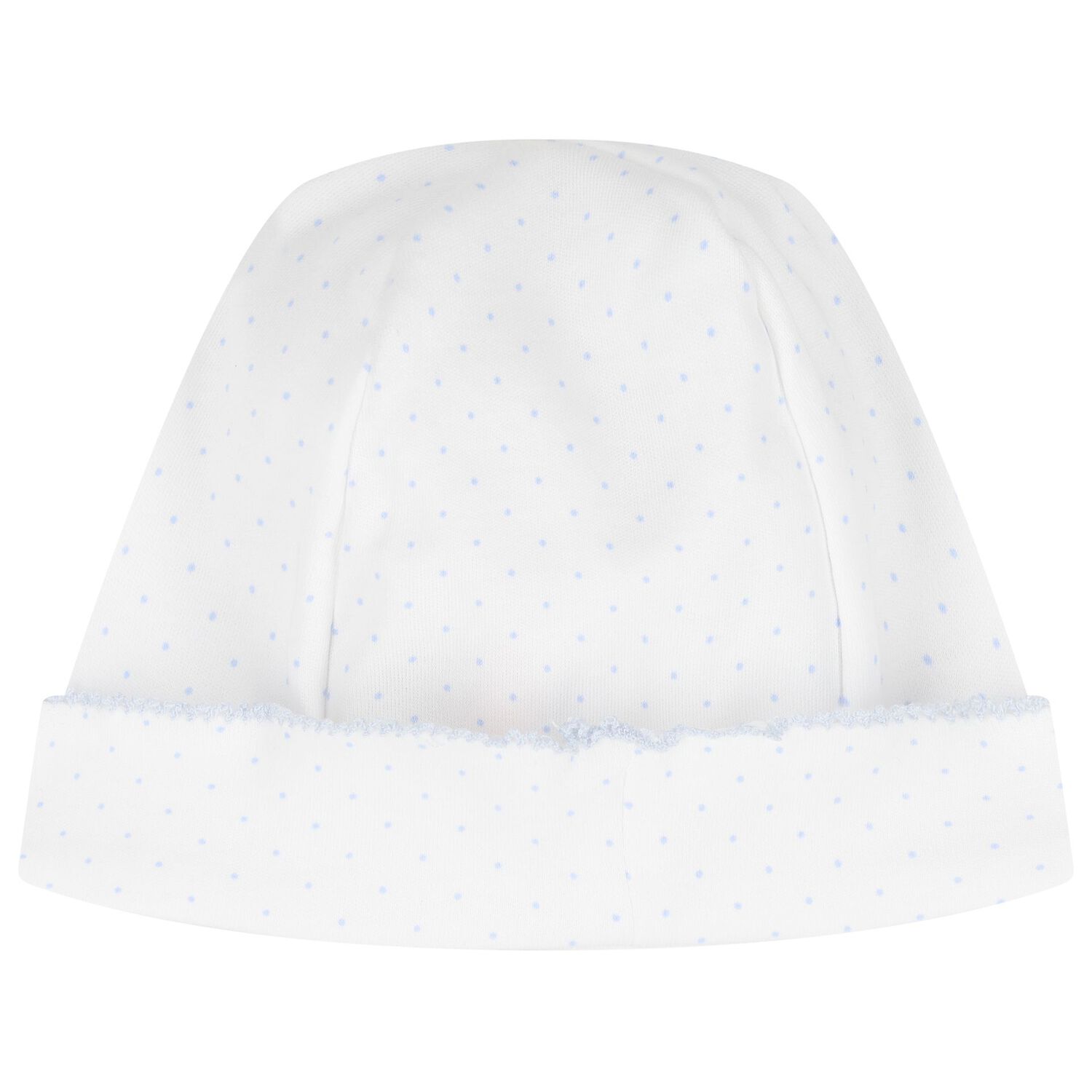 Baby Boys White & Blue Bunny Hat, 1, hi-res