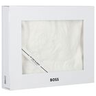 بطانية بالشعار باللون العاجي, 1, hi-res