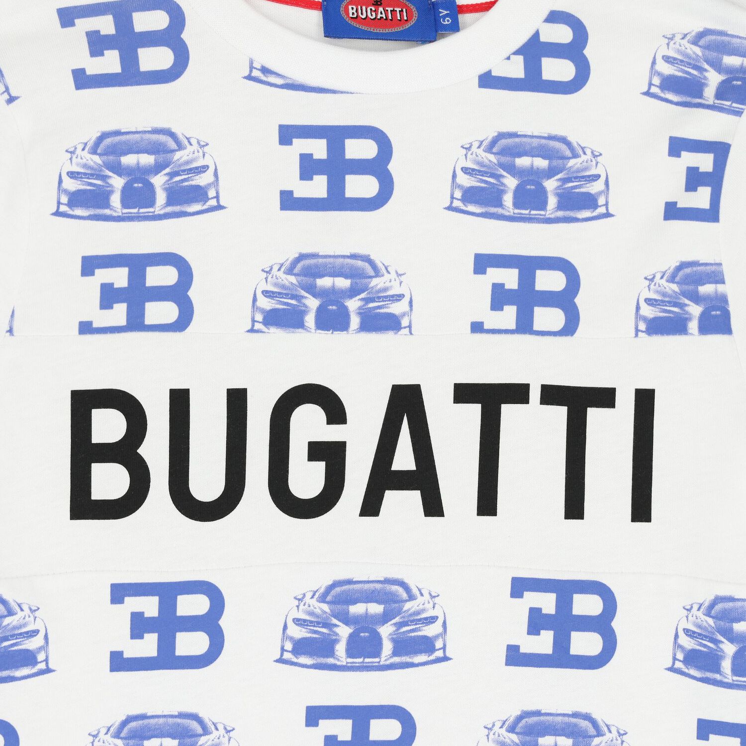 تيشيرت أولاد بالشعار باللون الأبيض, 2, hi-res image number null