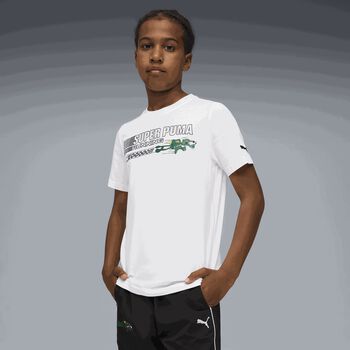 Boys White Logo T-Shirt