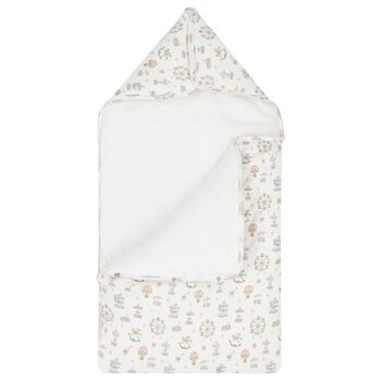 White Carousel & Hot Air Balloon Baby Nest