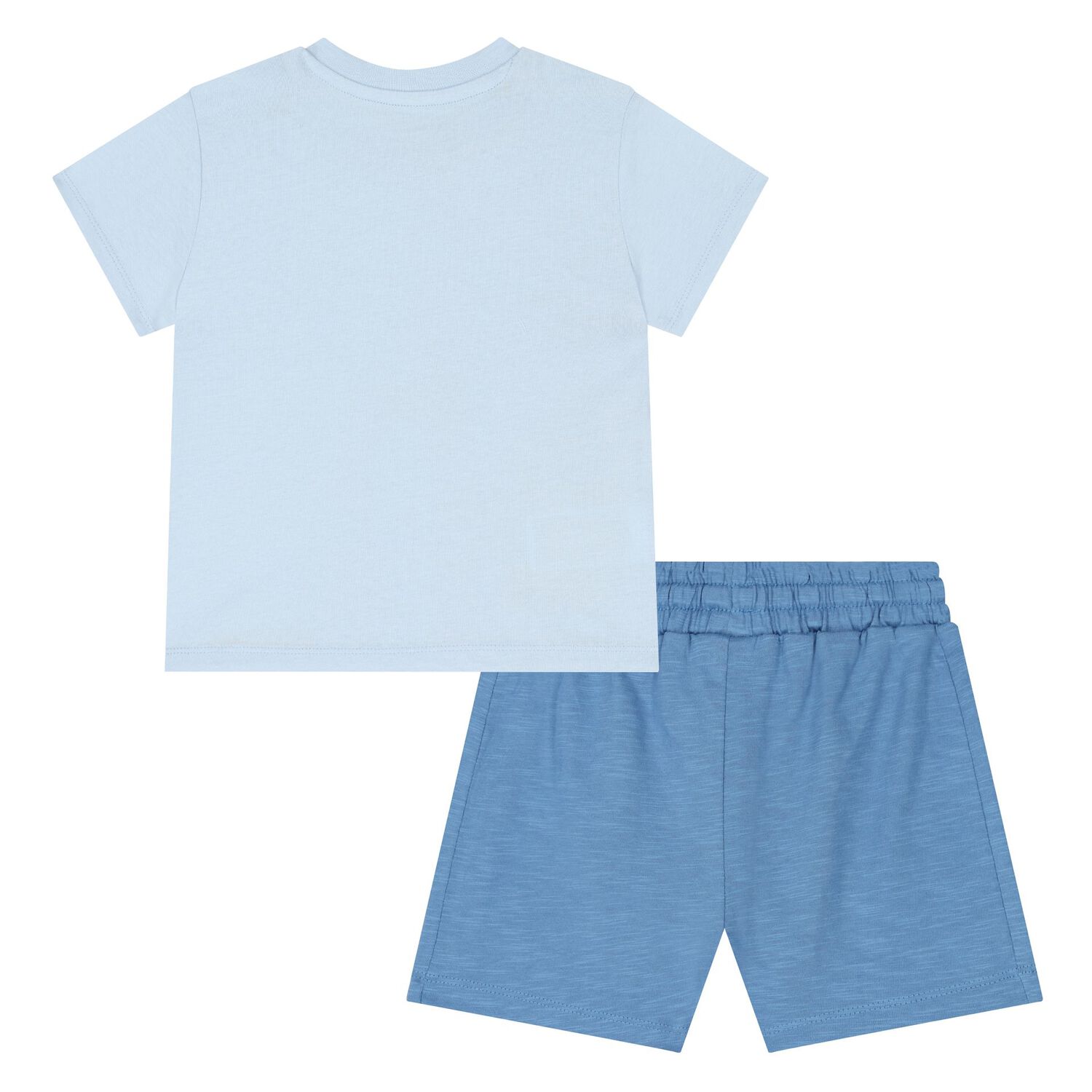 Younger Boys Blue Shorts Set, 3, hi-res