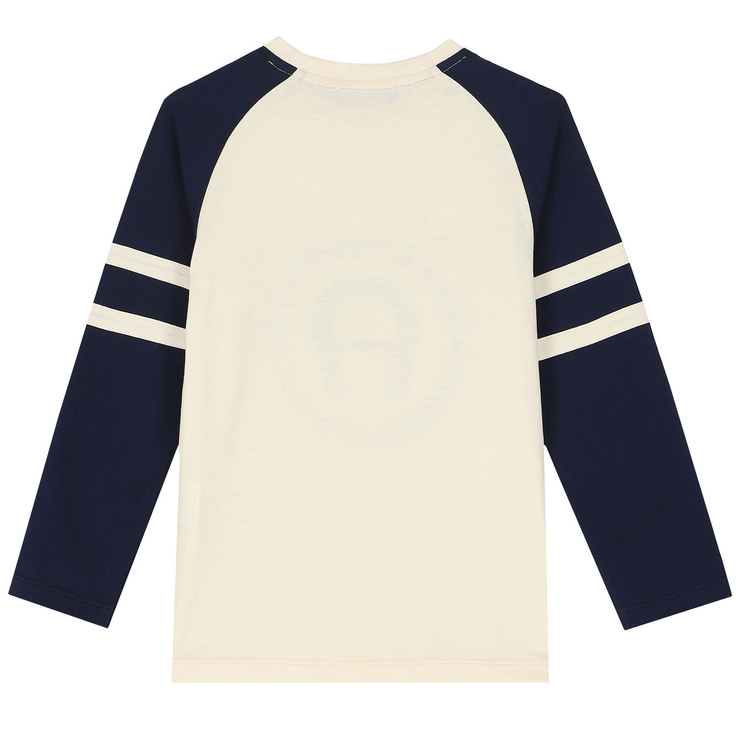 Boys Yellow & Navy Logo T-Shirt, 1, hi-res image number null