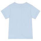 Boys Blue Turtle Shorts Set, 3, hi-res