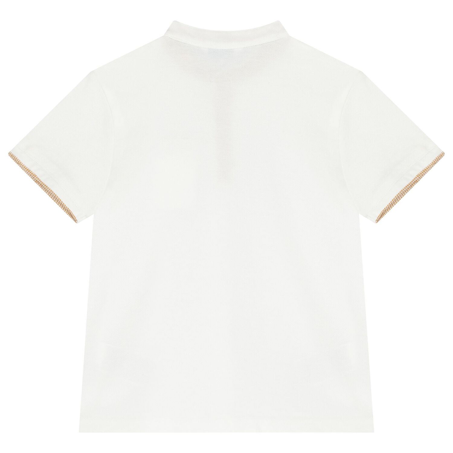 طقم أولاد شورت باللون الأبيض والبيج, 1, hi-res image number null