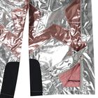 Girls Silver & Pink Star Ski Trousers, 1, hi-res