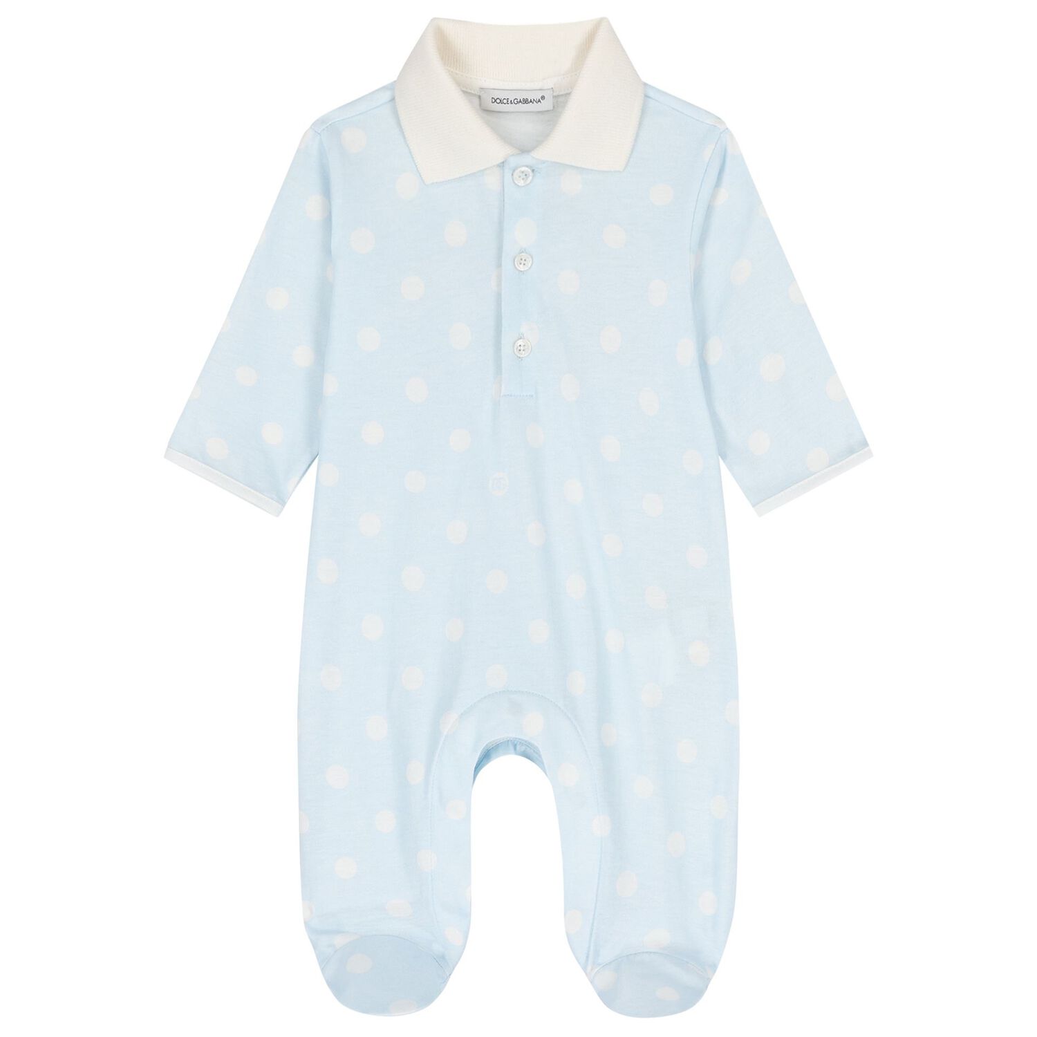 Baby Boys White & Blue Logo Babygrow Gift Set, 1, hi-res