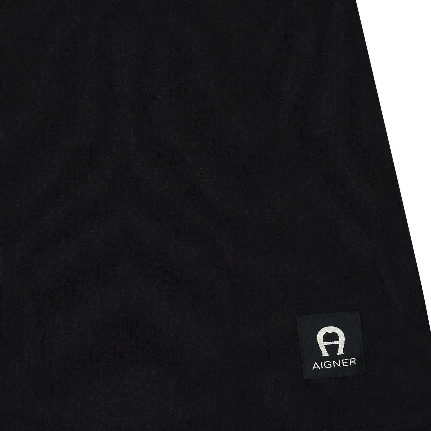 فستان بنات دانتيل بالشعار باللون الأسود, 1, hi-res