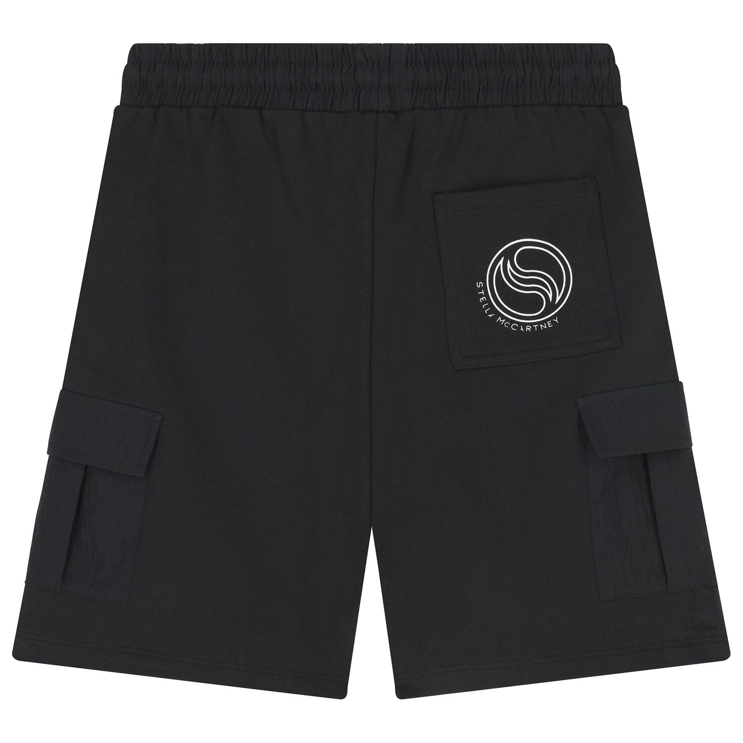 Boys Boys Black Logo Shorts, 1, hi-res