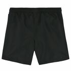Boys Black Logo Swim Shorts, 1, hi-res