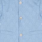 سترة أطفال بالشعار باللون الأزرق , 1, hi-res