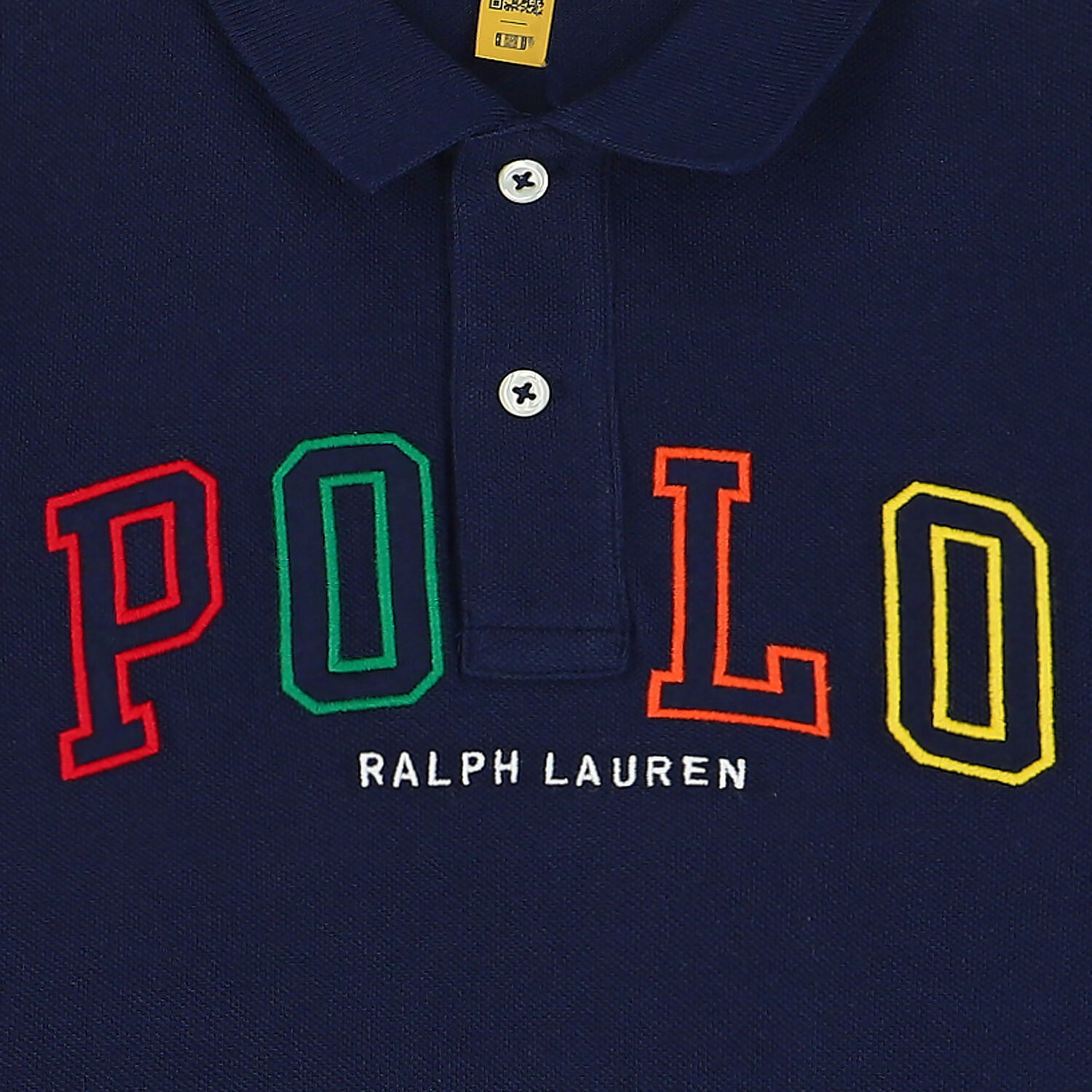Boys Navy Logo Polo Shirt, 1, hi-res image number null