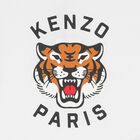 تيشيرت أولاد بالشعار باللون الأبيض, 2, hi-res