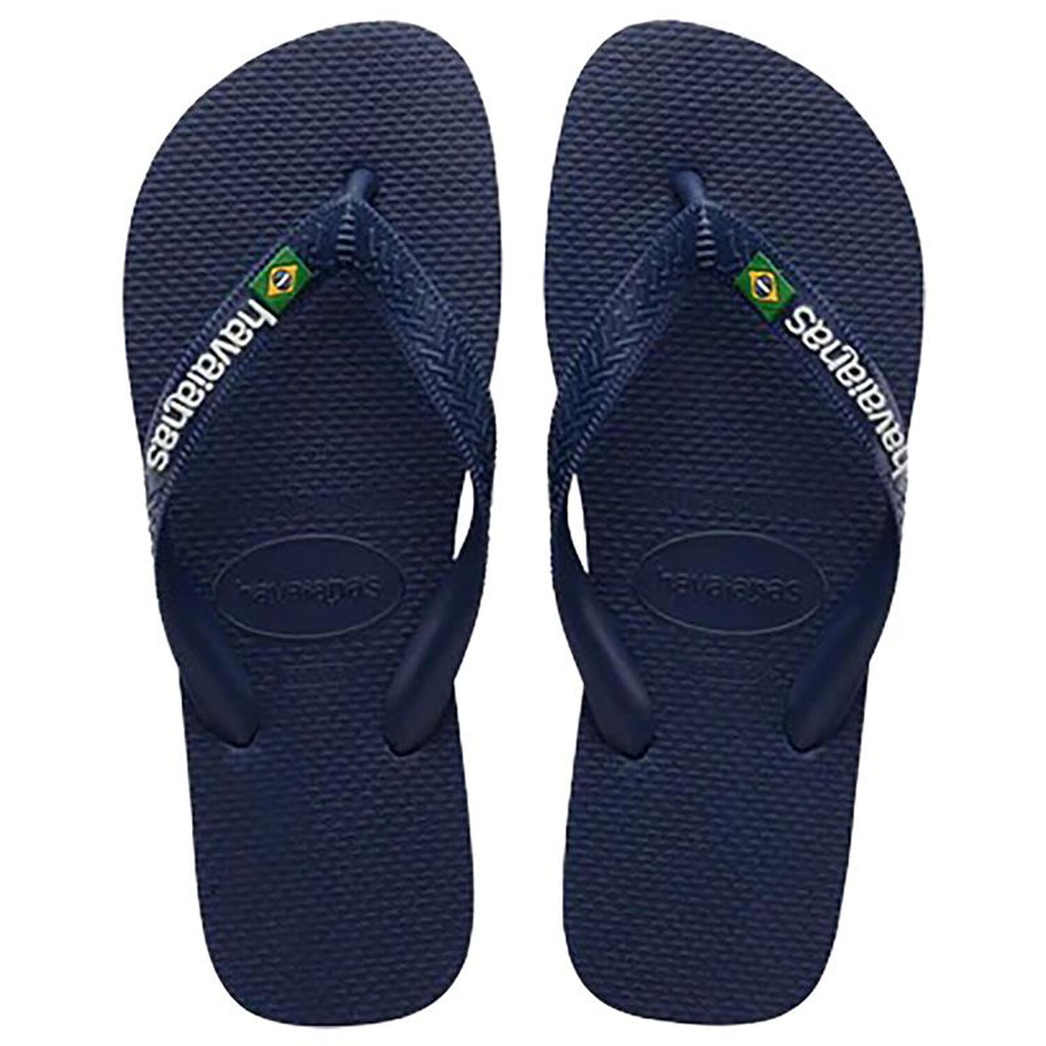Navy Logo Flip Flops, 3, hi-res image number null