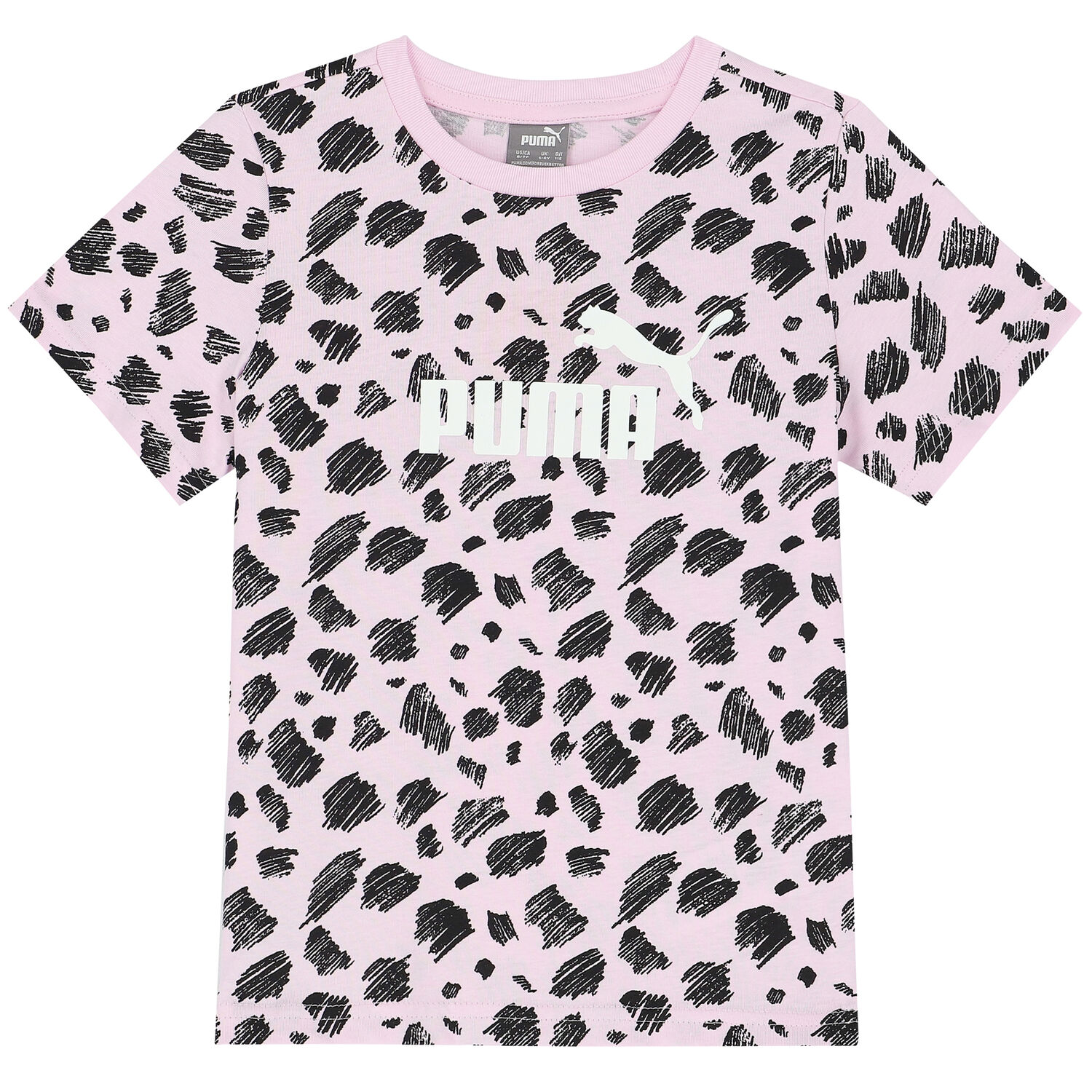 Girls Pink Logo T-Shirt, 1, hi-res