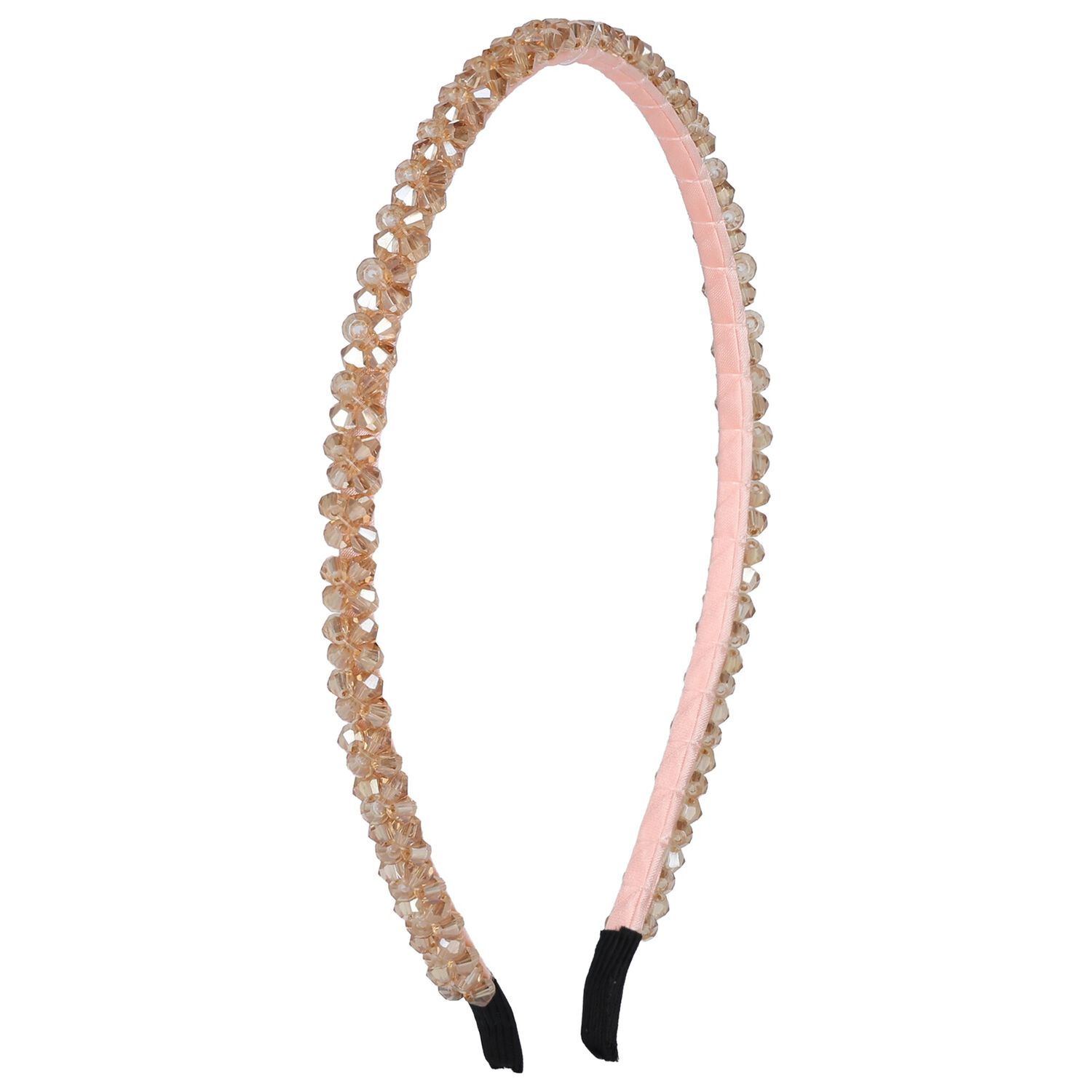 Girls Gold Diamante Headband, 3, hi-res image number null