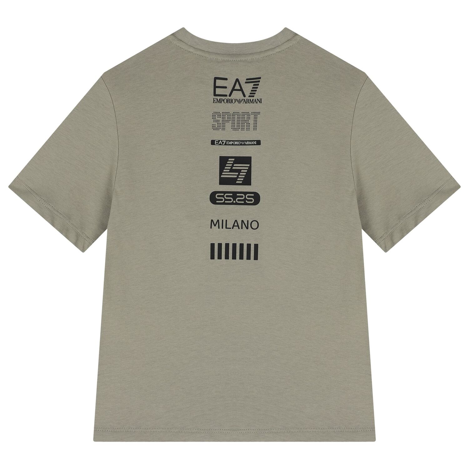 طقم شورت بشعار باللون الأخضر للأولاد, 4, hi-res