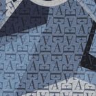 Younger Boys Grey & Blue Logo T-Shirt, 1, hi-res